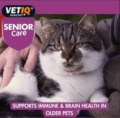 Vet IQ Senior Care Yaşlı Köpek Eklem ve Vitamin Tableti (45 Adet)