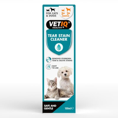 VetIQ Gözyaşı Leke Çıkarıcı 100 ml (Kedi-Köpek)