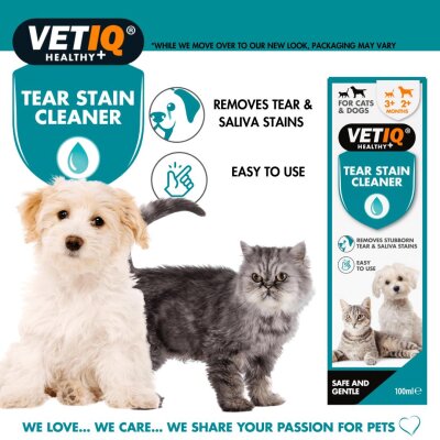 VetIQ Gözyaşı Leke Çıkarıcı 100 ml (Kedi-Köpek)