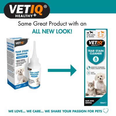 VetIQ Gözyaşı Leke Çıkarıcı 100 ml (Kedi-Köpek)
