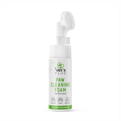 Vet's Plus Aloe Veralı Durulanmaz Pati Temizleme Köpüğü 150 ml
