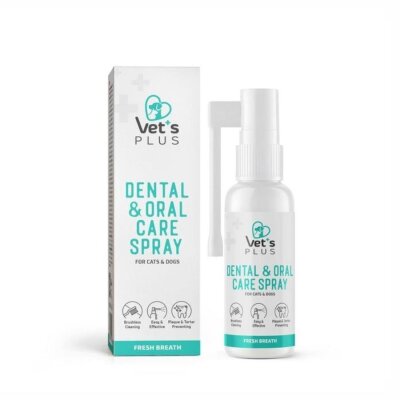 Fırçasız Kedi-Köpek Diş ve Ağız Bakım Spreyi, 50 ml