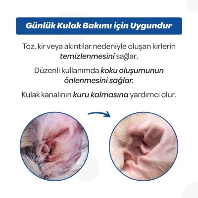 Vet's Plus Kedi ve Köpek Kulak Temizleme Solüsyonu 100 ml