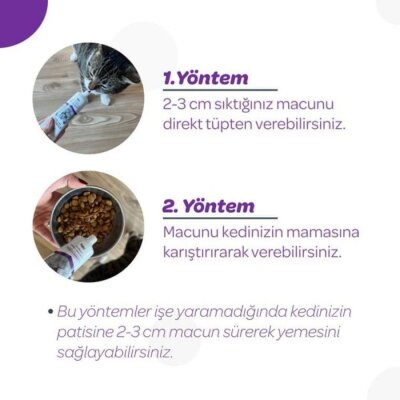 Kısırlaştırılmış için Tüy Yumağı Malt Macunu, 100 gr