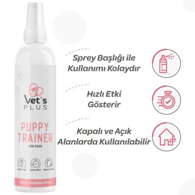 Vet's Plus Yavru Köpek Tuvalet Eğitim Spreyi 100 ml