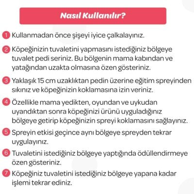 Vet's Plus Yavru Köpek Tuvalet Eğitim Spreyi 100 ml