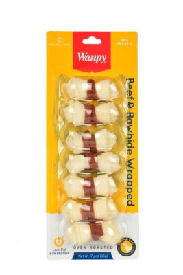 Wanpy Biftek ve Ördek Sargılı Doğal Köpek Çiğneme Ödülü 85 gr