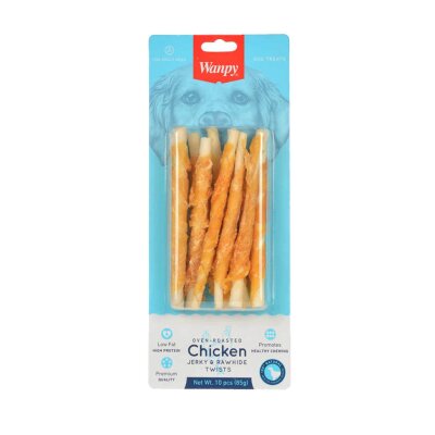 Wanpy Tavuk Sarılı Köpek Çiğneme Kemiği Ödülü 85 gr