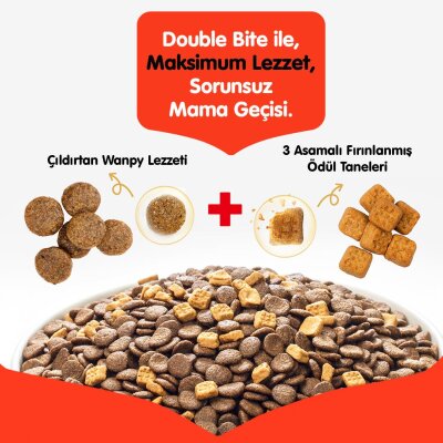 Wanpy Tahılsız Somon Ton Balıklı Kısır Kedi Maması 8 kg