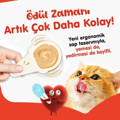 Wanpy Somonlu Kaşık Krema Kedi Ödülü 10x16 gr
