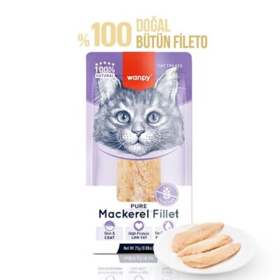 Katkısız Uskumru Fileto Kedi Ödülü, 25 gr