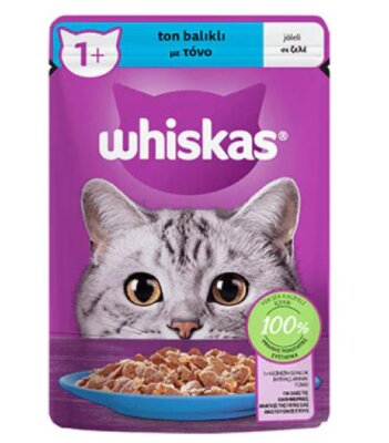 Whiskas Jöleli Ton Balıklı Kedi Konservesi 85 gr 28'li