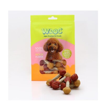 Wooc Ördekli Tavuklu Bal Kabaklı Köpek Ödülü 75 gr