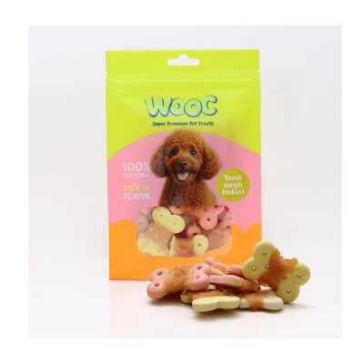 Wooc Tavuk Sargılı Bisküvi Köpek Ödülü 75 g