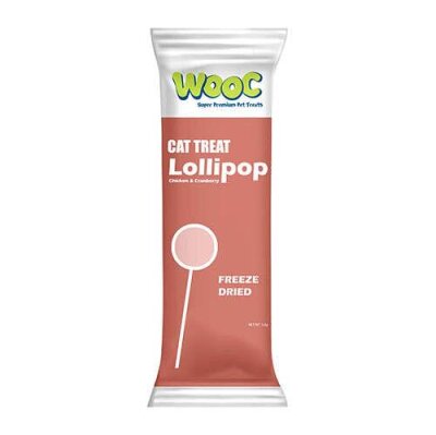 Tavuk ve Kızılcıklı Lolipop Kedi Ödülü, 1,4 gr