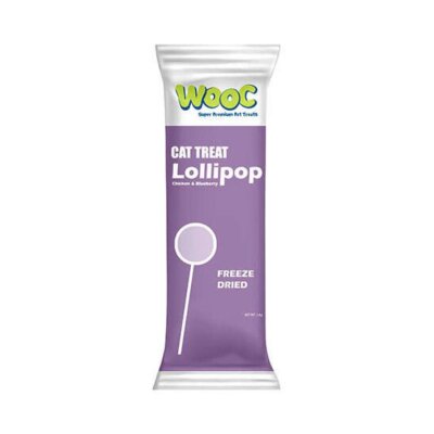 Wooc Tavuk ve Yaban Mersinli Lolipop Kedi Ödülü