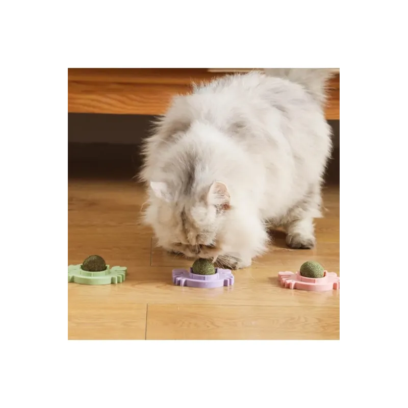 Yengeç Figürlü Kedi Otu (Catnip) Yalama Topu